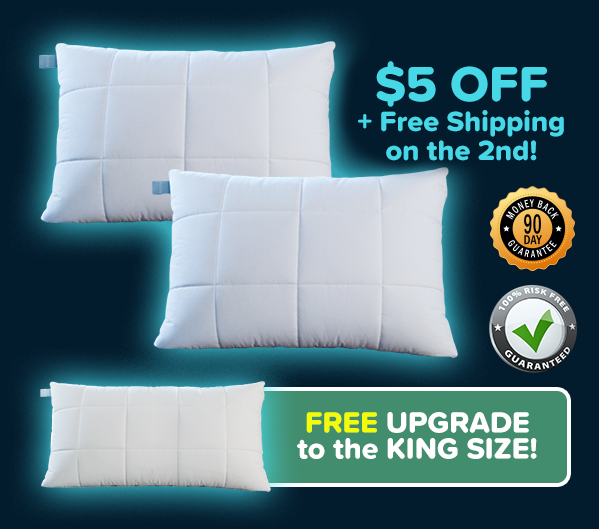 $5 OFF + Free Shipping on the 2nd! FREE UPGRADE to the King Size!
